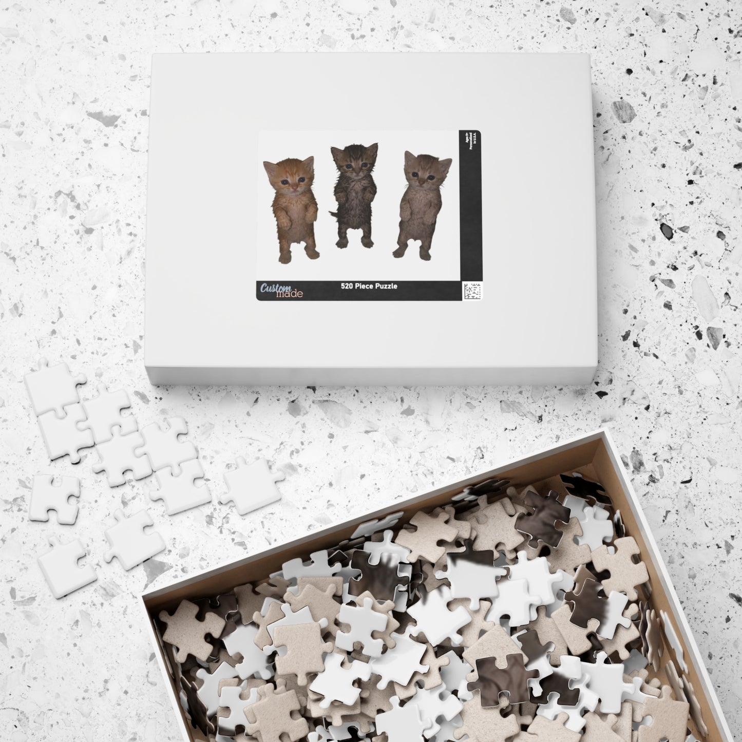 Cute Trio Kittens Jigsaw Puzzle