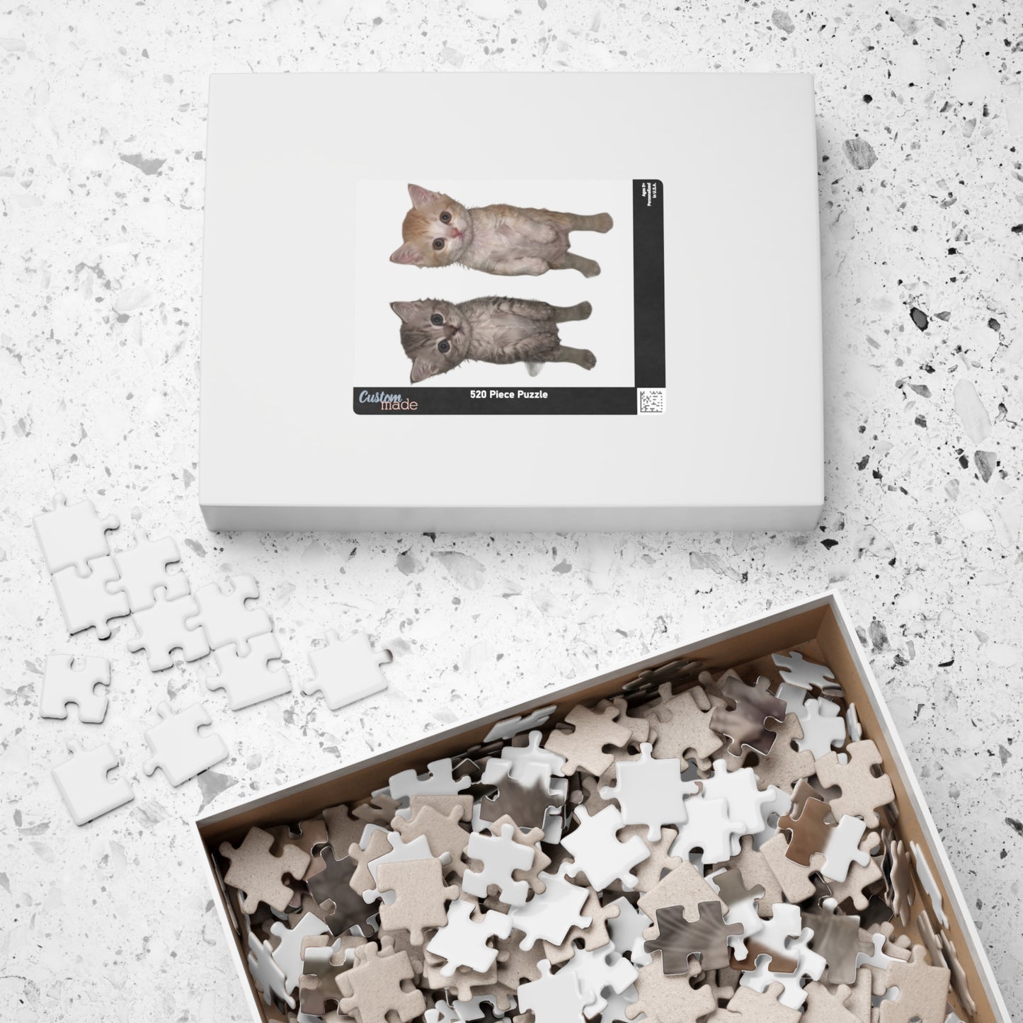 Duo Cute Kittens Jigsaw Puzzle