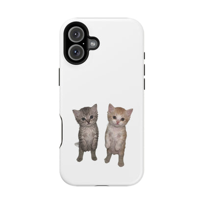 Duo Cute Kitten  Magnetic Impact-Resistant Phone Case