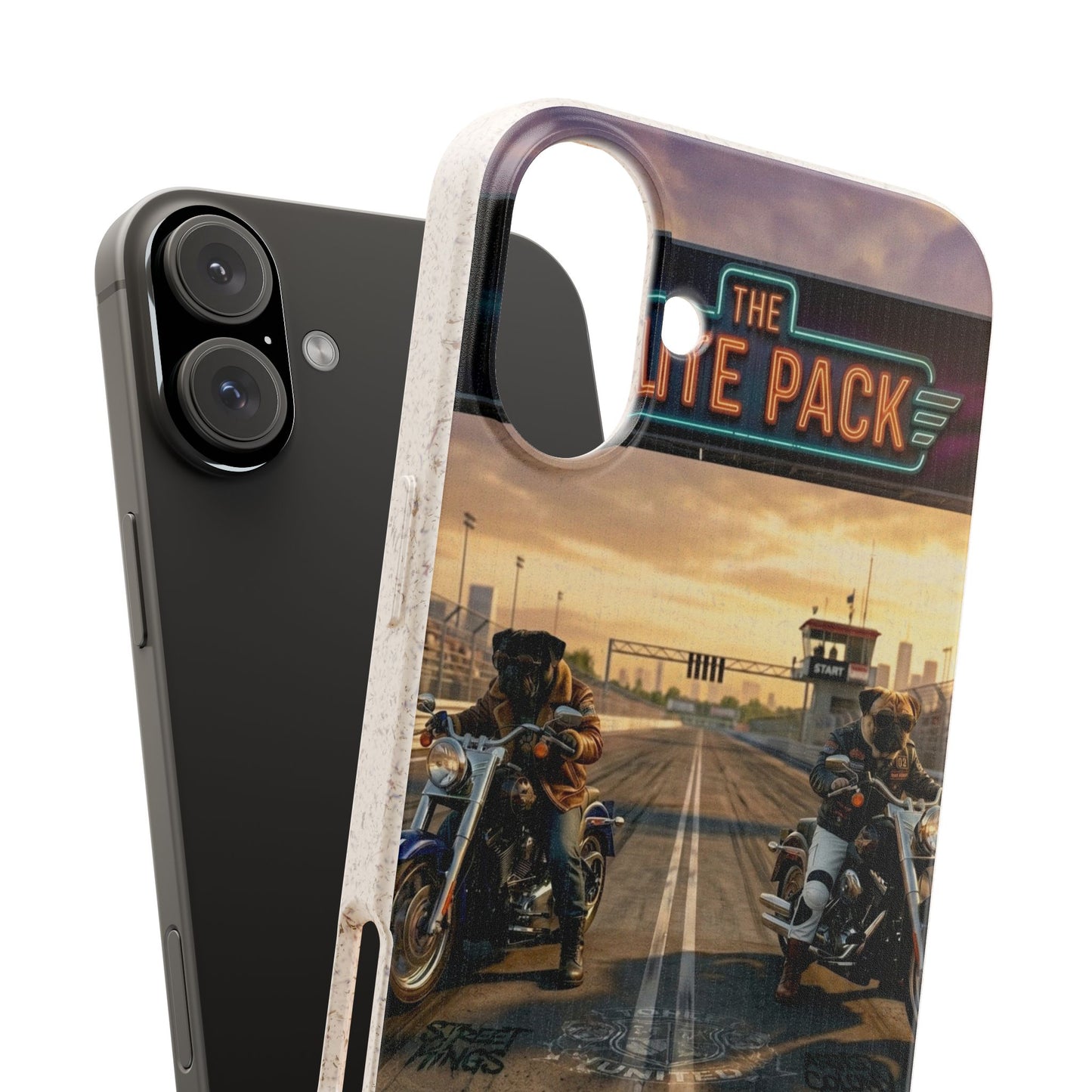 Motorcycle Road Trip Biodegradable Phone Case