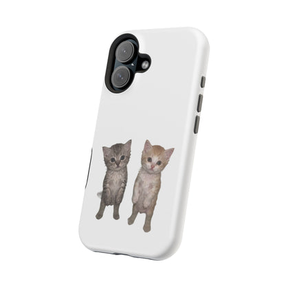 Duo Cute Kitten  Magnetic Impact-Resistant Phone Case
