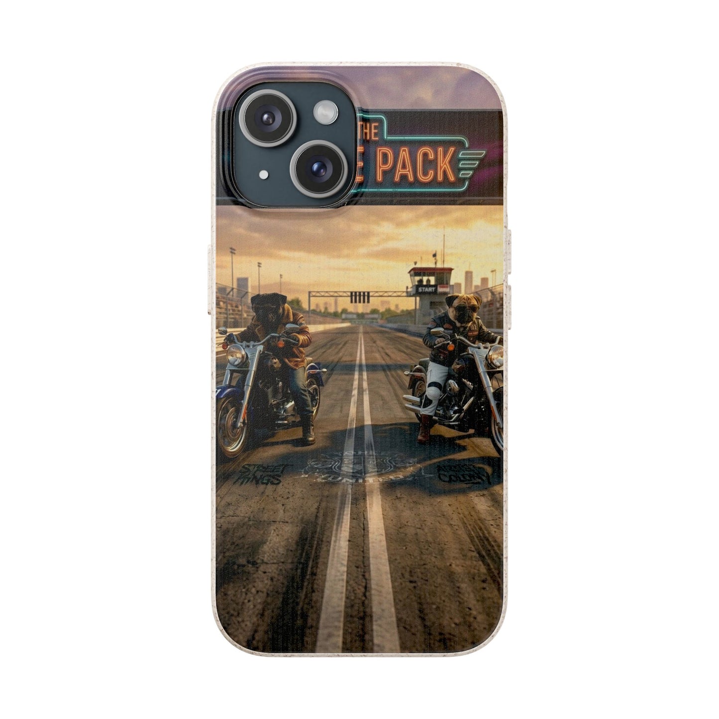 Motorcycle Road Trip Biodegradable Phone Case
