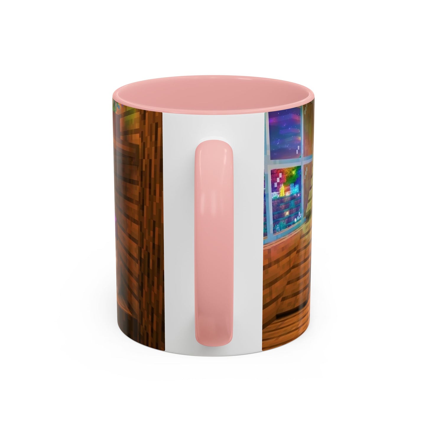 Cozy Cat Tree Accent Coffee Mug — Cute Kitten Window Scene (11/15 oz)