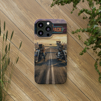 Motorcycle Road Trip Biodegradable Phone Case