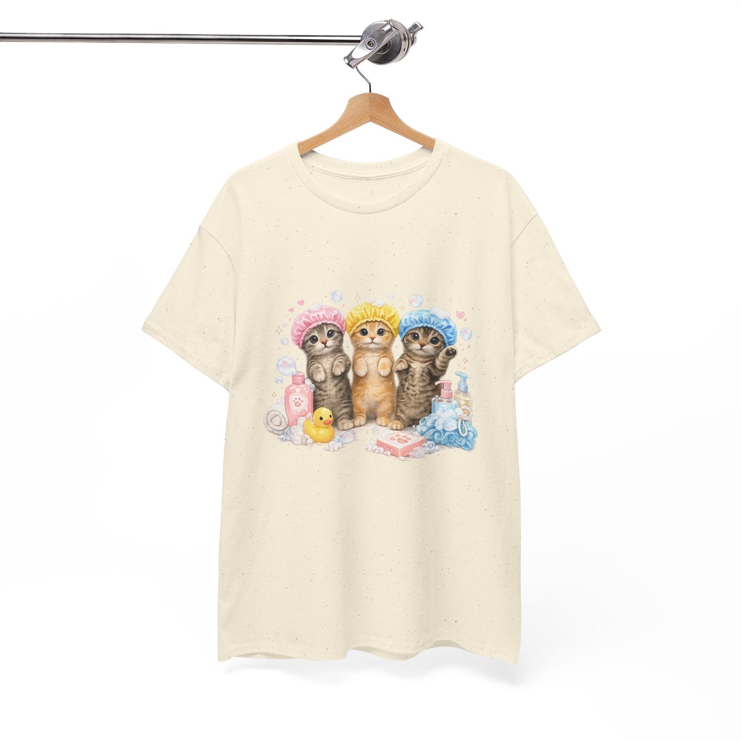 Cute Kittens Bath Time T-Shirt