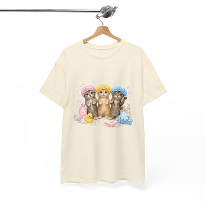 Cute Kittens Bath Time T-Shirt
