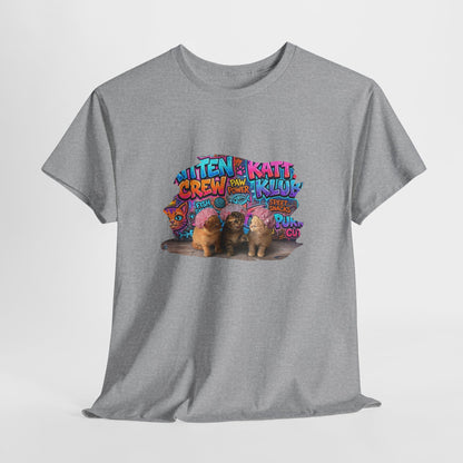 Kitten Crew Graphic Tee — Cute Kittens Cat Lover Shirt