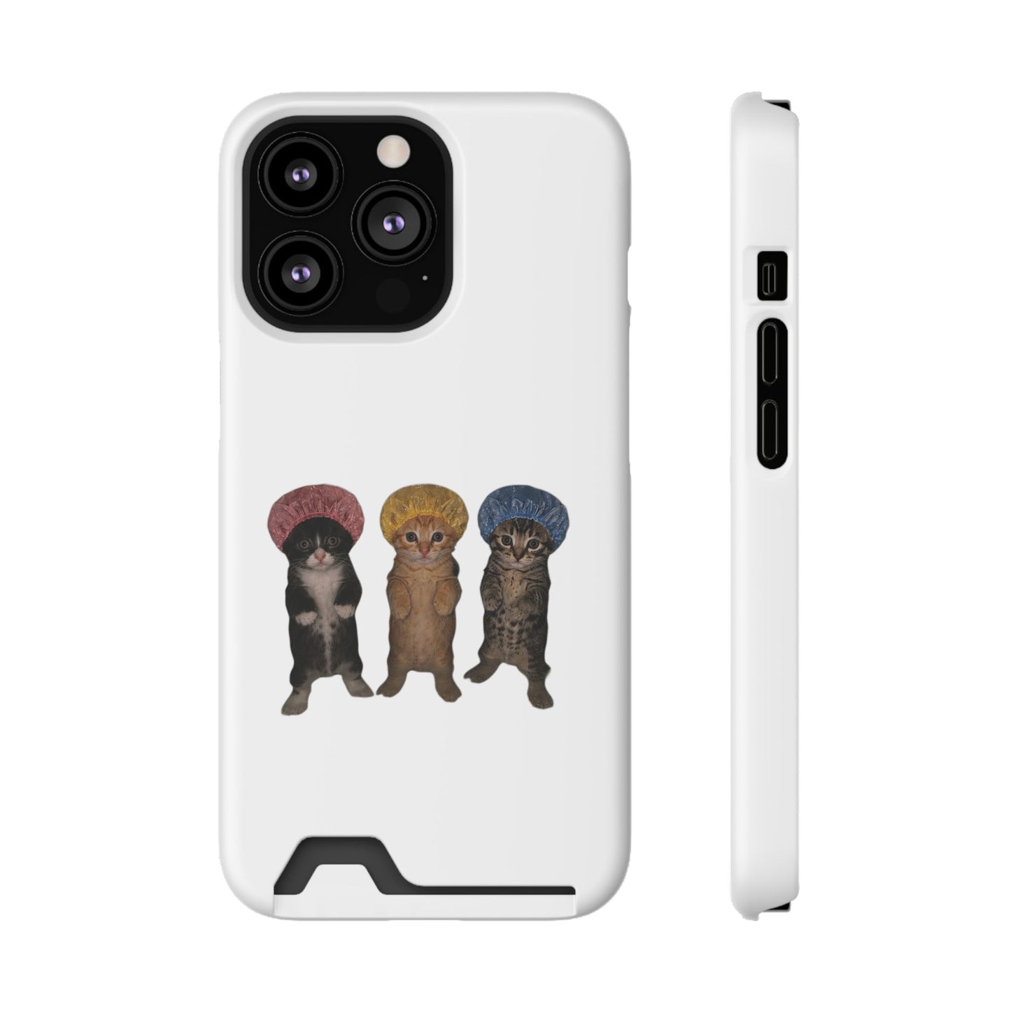 Cute Kittens with Hats Phone Case