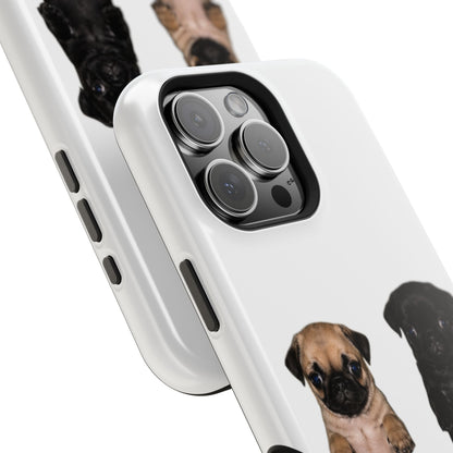 Pug Duo Magnetic Impact-Resistant Phone Case