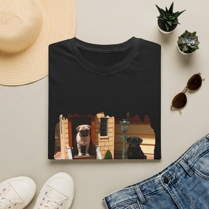 Biscuit & Nugget T‑Shirt — Cute Pet Photo Tee for Dog Lovers