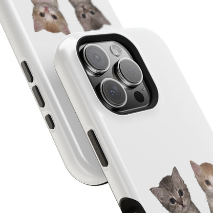 Duo Cute Kitten  Magnetic Impact-Resistant Phone Case