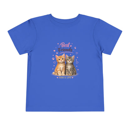 Best Friends Kitten Toddler Tee — Paws & Love Cute Cat Shirt