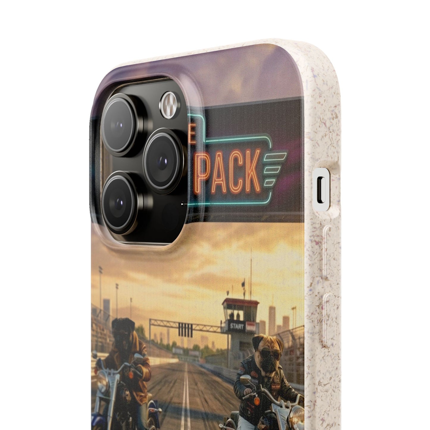 Motorcycle Road Trip Biodegradable Phone Case