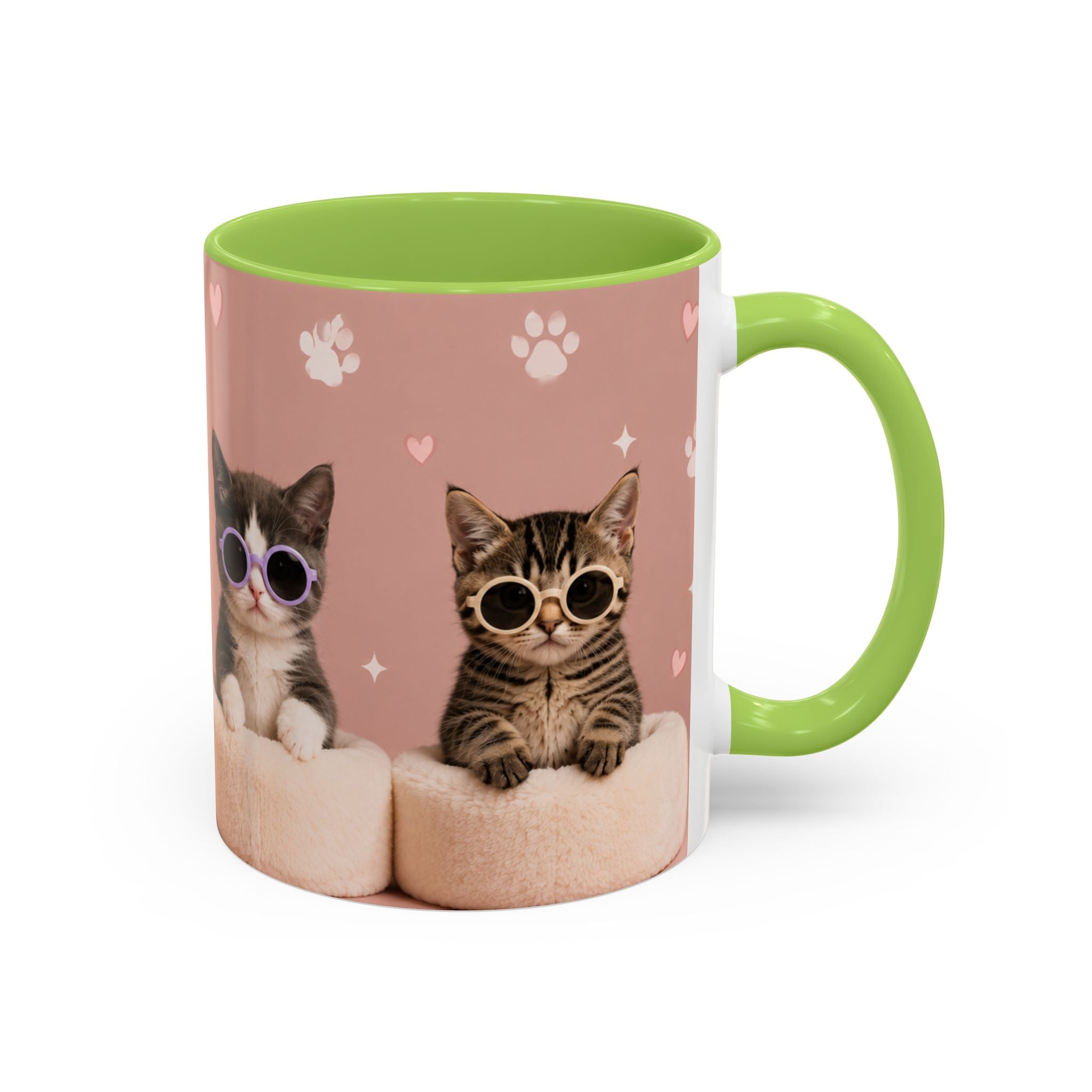 Cute Cat Lovers Coffee Mug - 11 & 15oz - Perfect Gift for Pet Owners