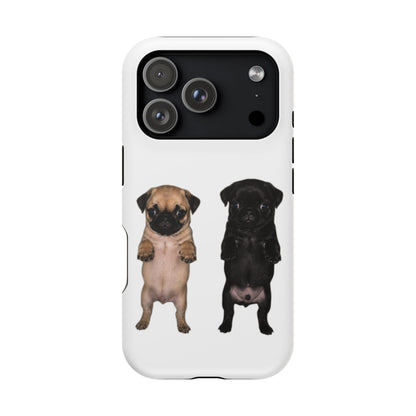 Pug Duo Magnetic Impact-Resistant Phone Case