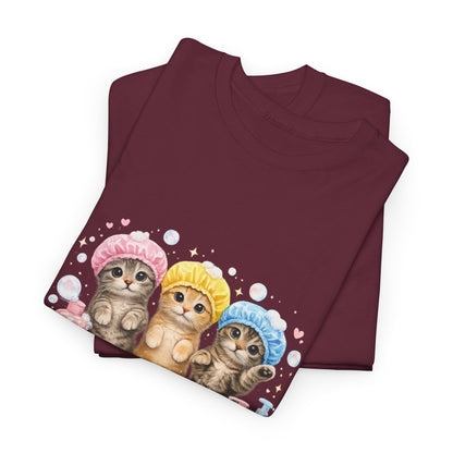 Cute Kittens Bath Time T-Shirt