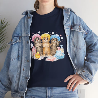 Cute Kittens Bath Time T-Shirt