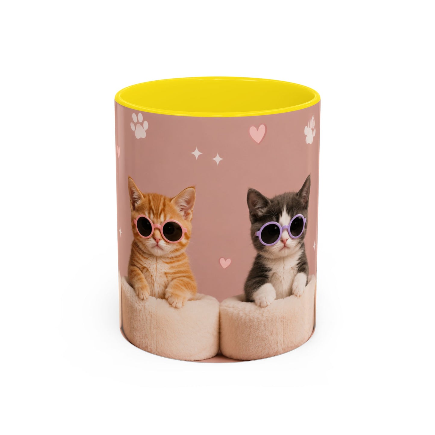 Cute Cat Lovers Coffee Mug - 11 & 15oz - Perfect Gift for Pet Owners