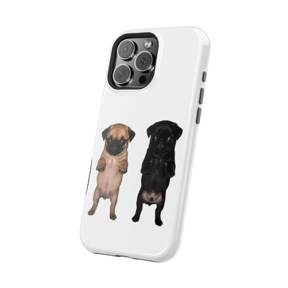 Pug Duo Magnetic Impact-Resistant Phone Case