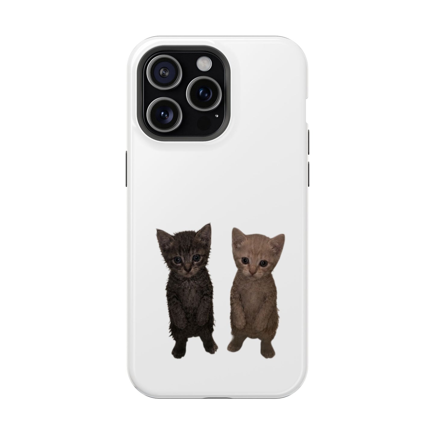 Cute Kittens Magnetic Impact-Resistant Phone Case