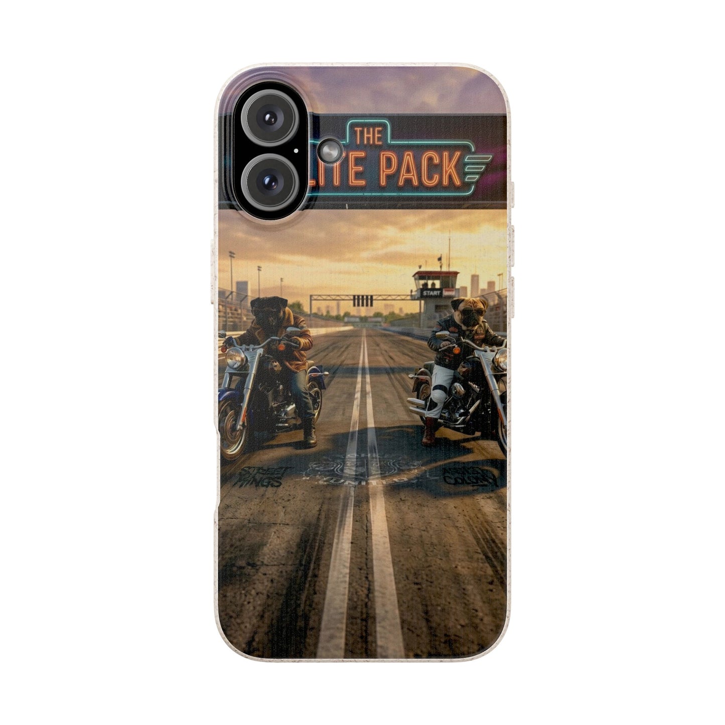 Motorcycle Road Trip Biodegradable Phone Case