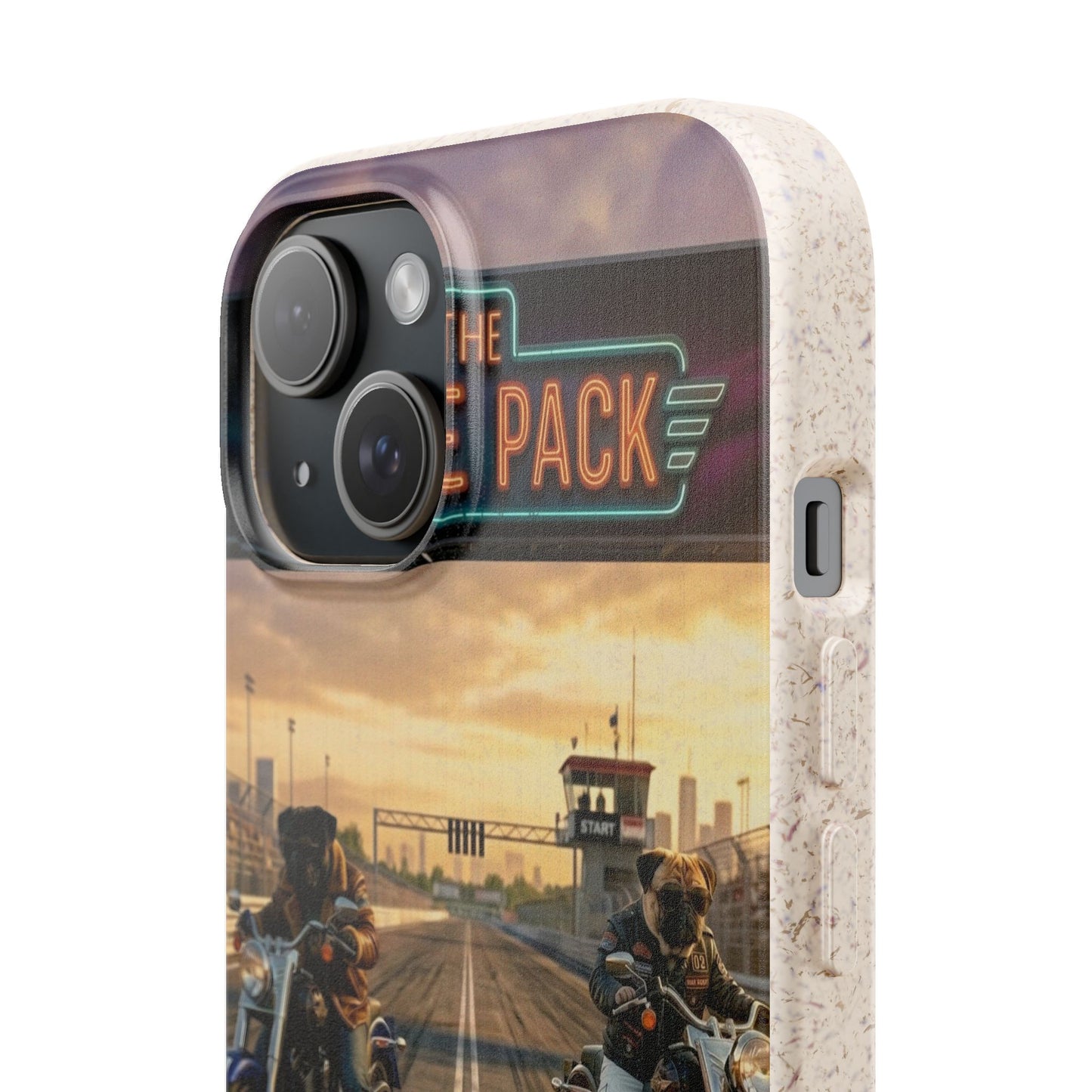Motorcycle Road Trip Biodegradable Phone Case