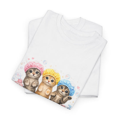 Cute Kittens Bath Time T-Shirt