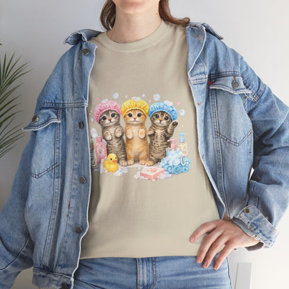 Cute Kittens Bath Time T-Shirt