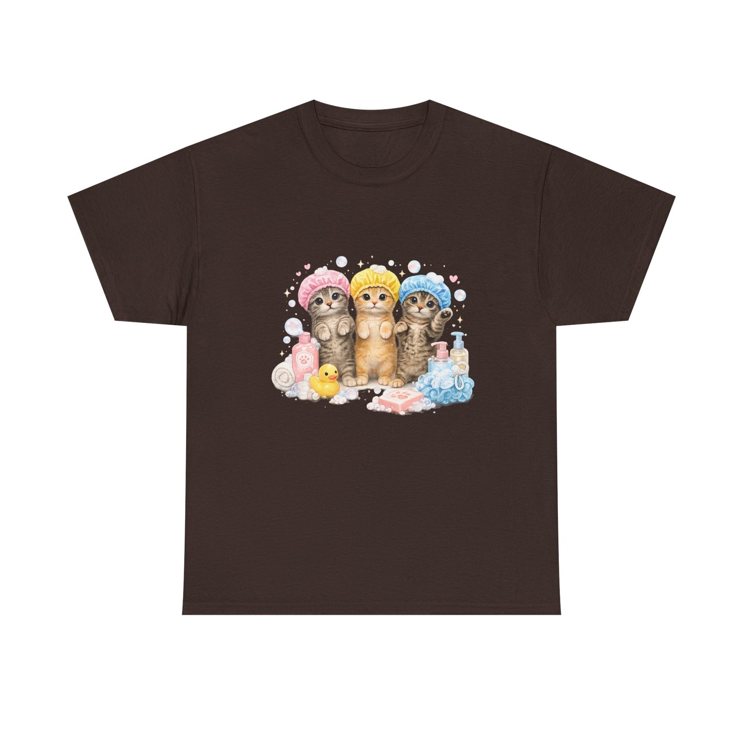 Cute Kittens Bath Time T-Shirt