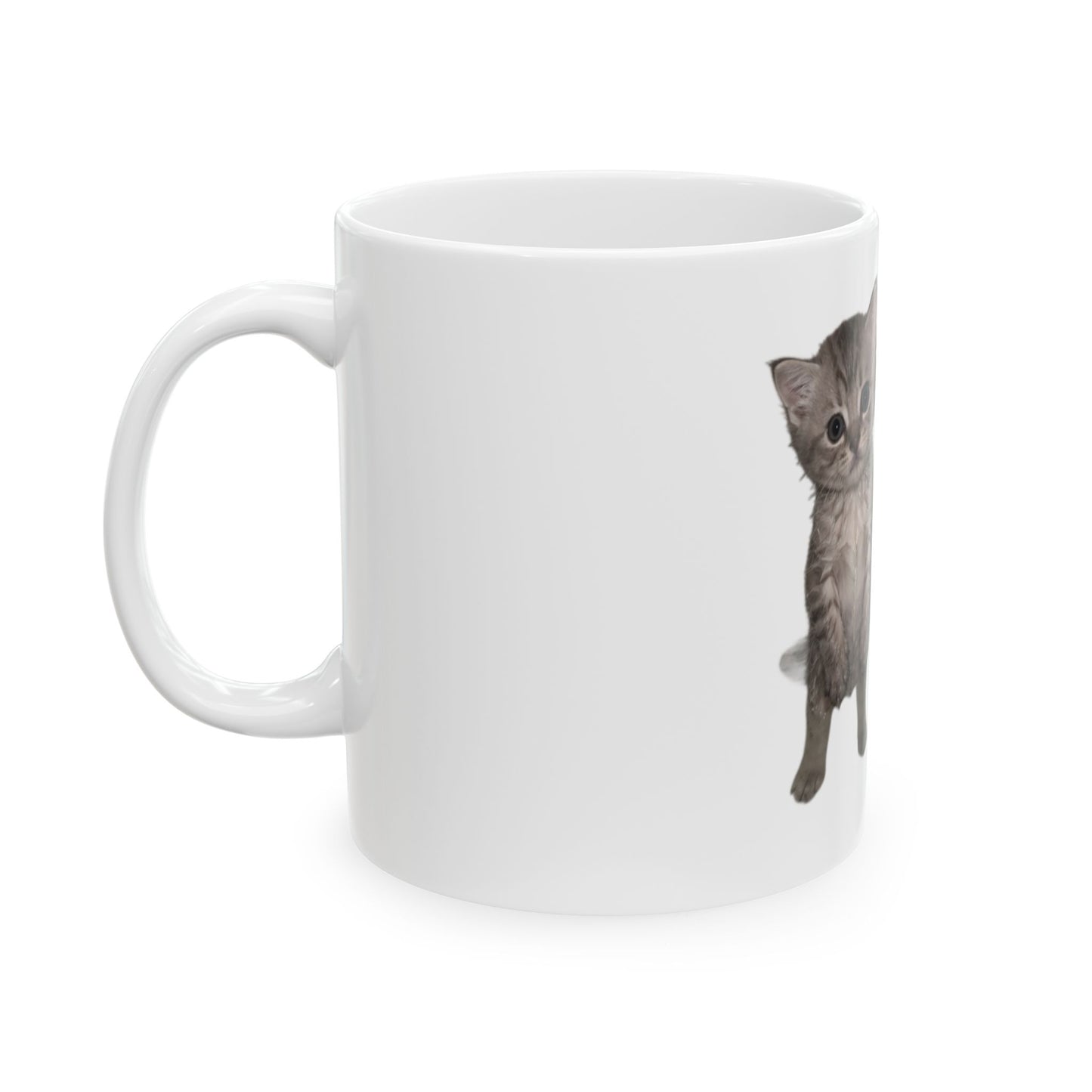 Cute Standing Kittens Ceramic Mug  (11oz or 15oz)