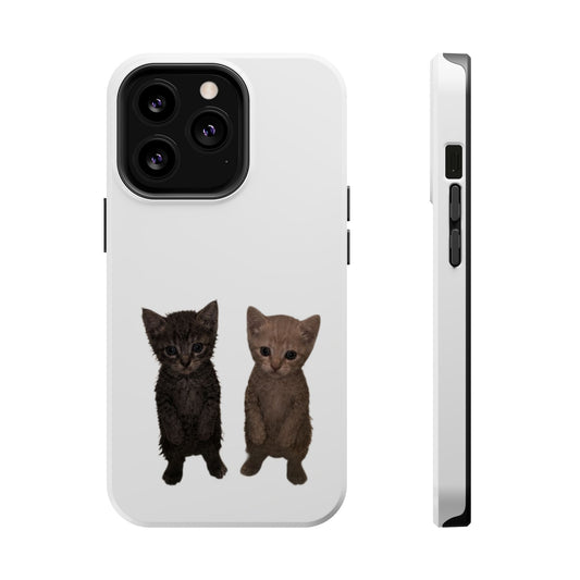 Cute Kittens Magnetic Impact-Resistant Phone Case
