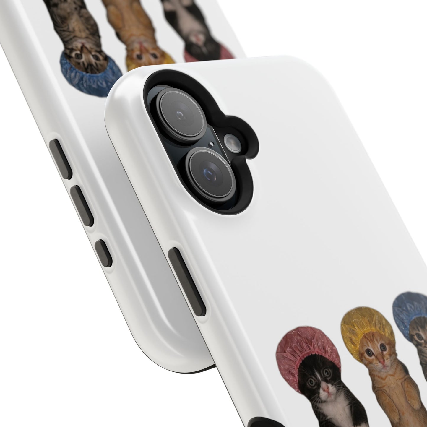 Cute Kittens in Bonnets  Magnetic Impact-Resistant Phone Case