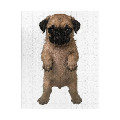 Cute Standing Pug  Puppy  Puzzle