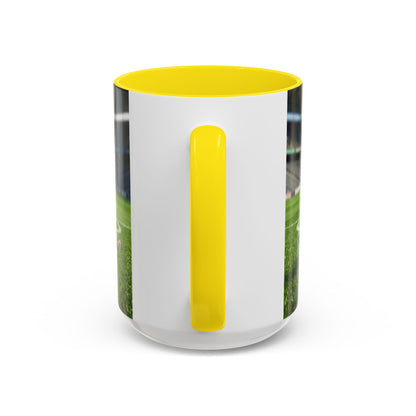 Soccer Kittens Accent Coffee Mug — Cute Cat Soccer Players 11/15oz