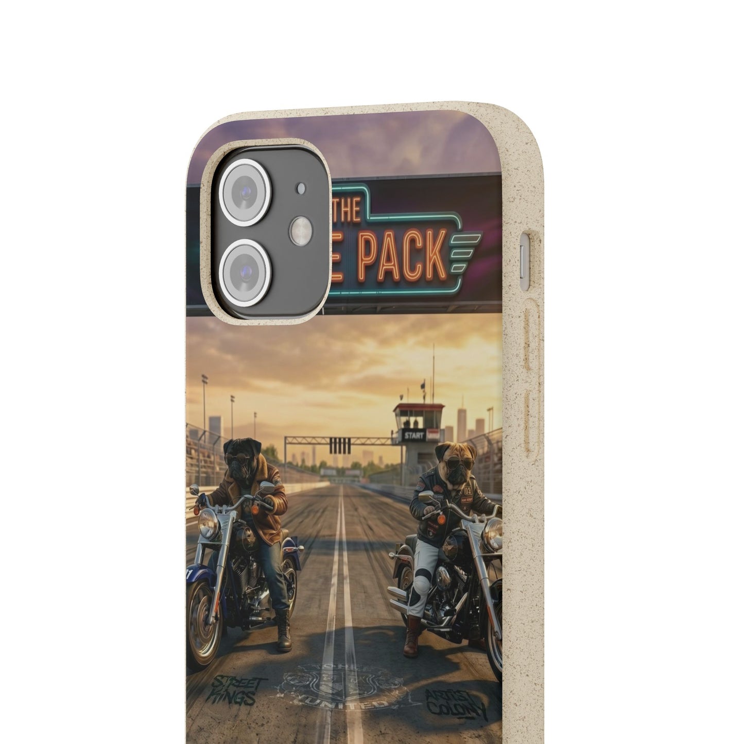 Motorcycle Road Trip Biodegradable Phone Case