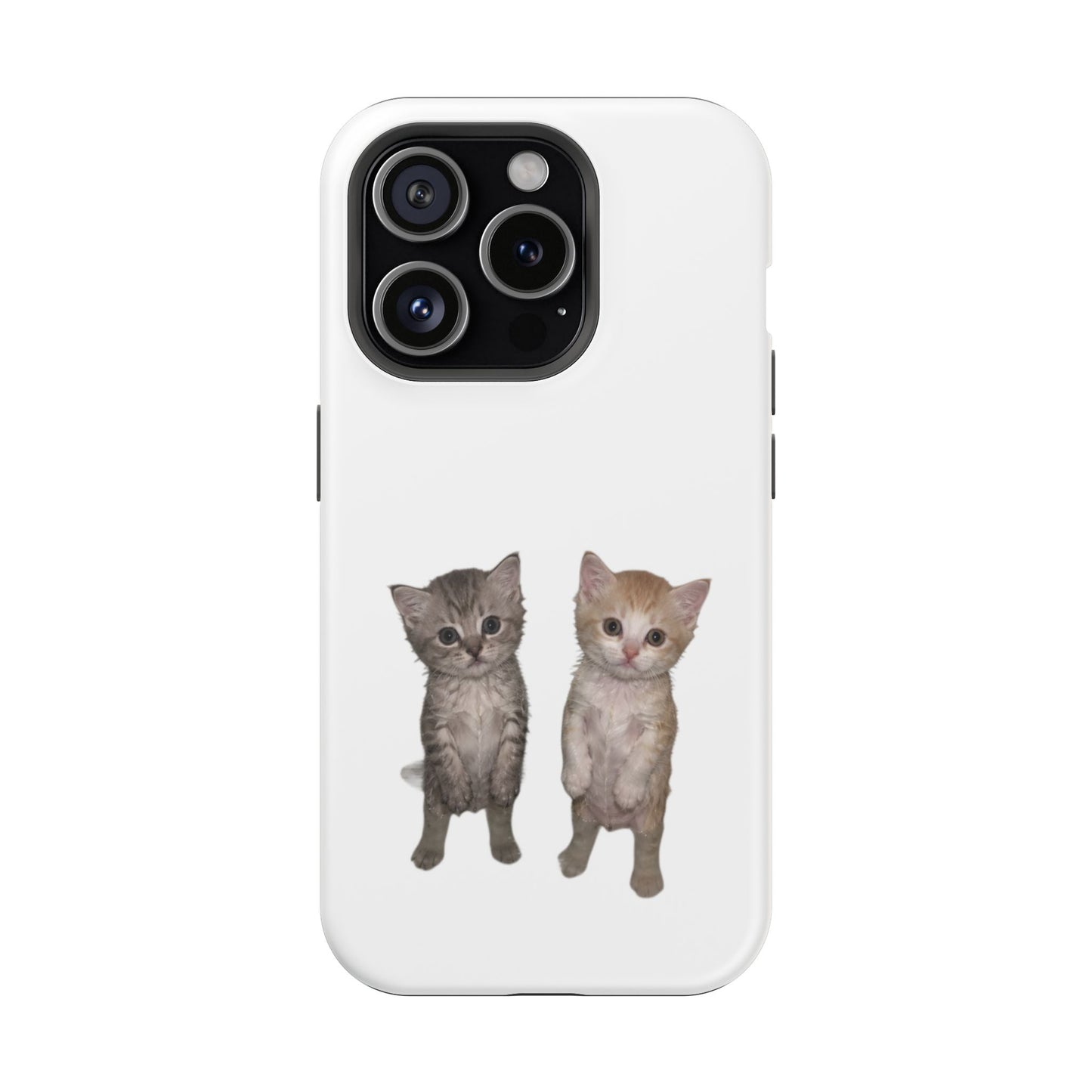 Duo Cute Kitten  Magnetic Impact-Resistant Phone Case