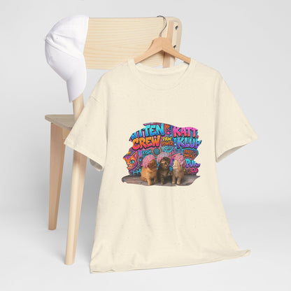 Kitten Crew Graphic Tee — Cute Kittens Cat Lover Shirt