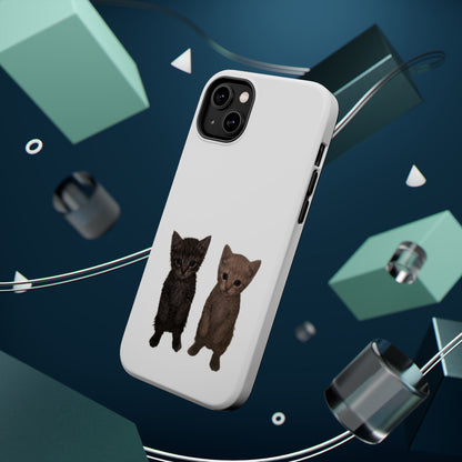 Cute Kittens Magnetic Impact-Resistant Phone Case