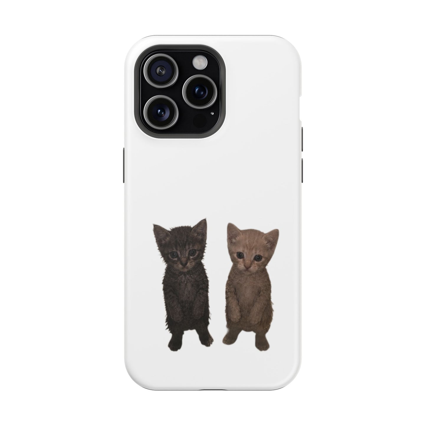 Cute Kittens Magnetic Impact-Resistant Phone Case