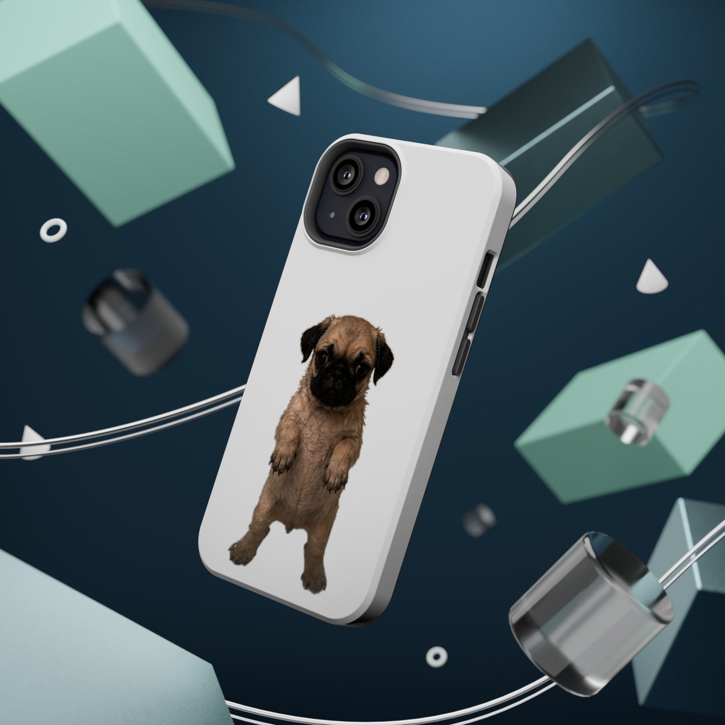 Pug Puppy Magnetic Impact-Resistant Phone Case