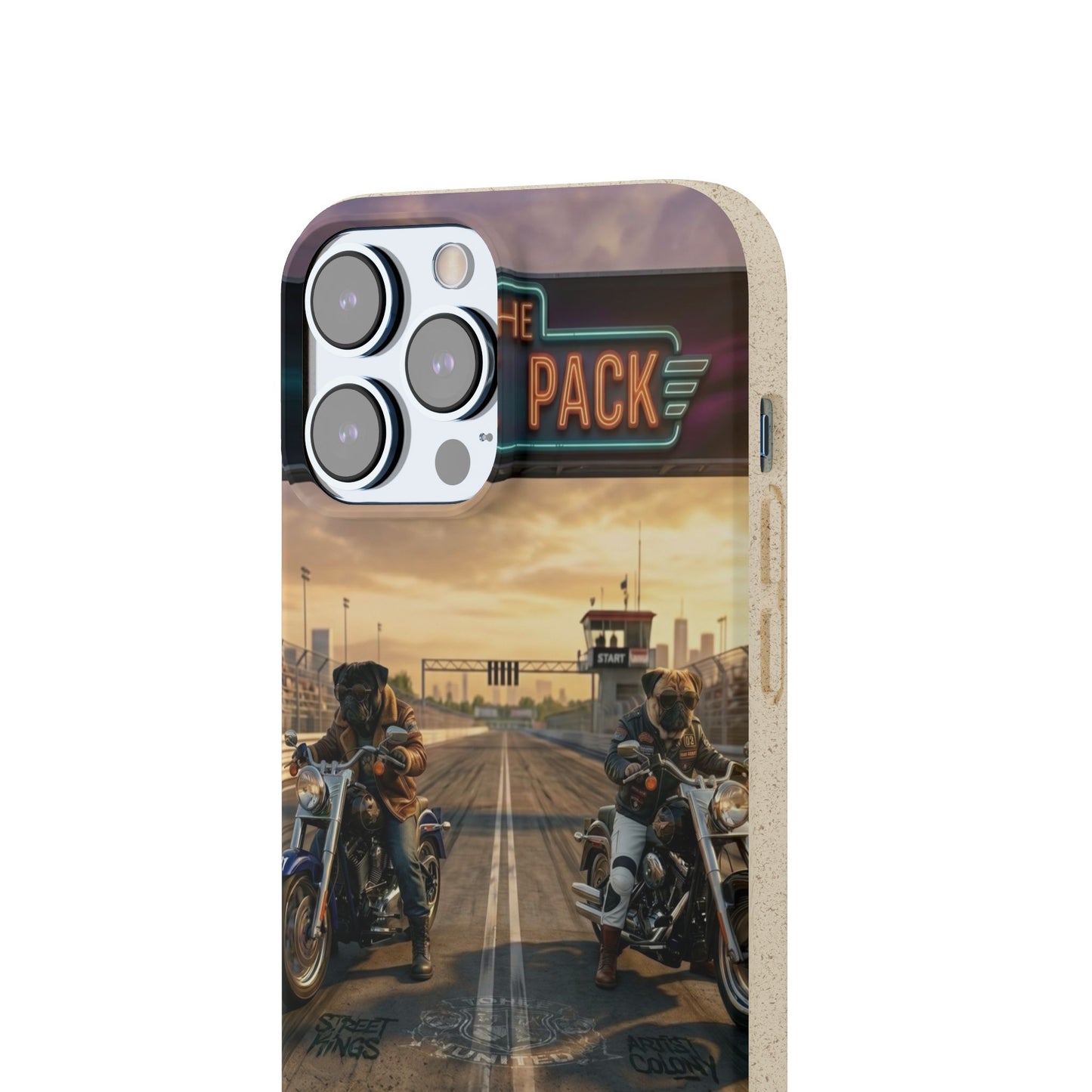 Motorcycle Road Trip Biodegradable Phone Case