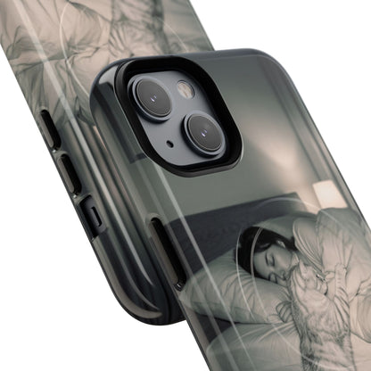 Phone Case ‘Trust Everything You See’ Surreal Sleep Graphic Tough Magnetic Case