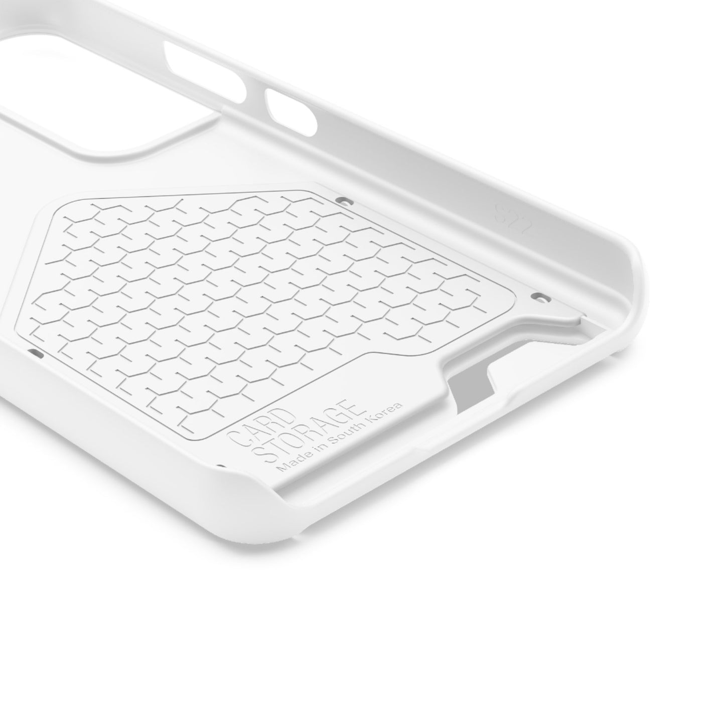 Cute Standing Kitten Phone Case with Card Holder