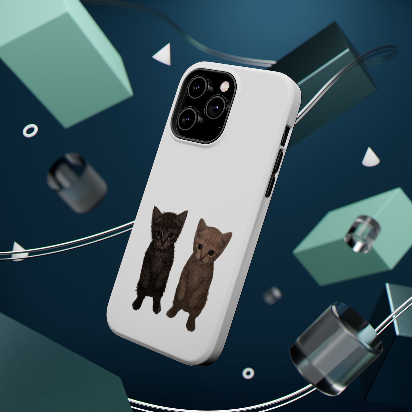 Cute Kittens Magnetic Impact-Resistant Phone Case