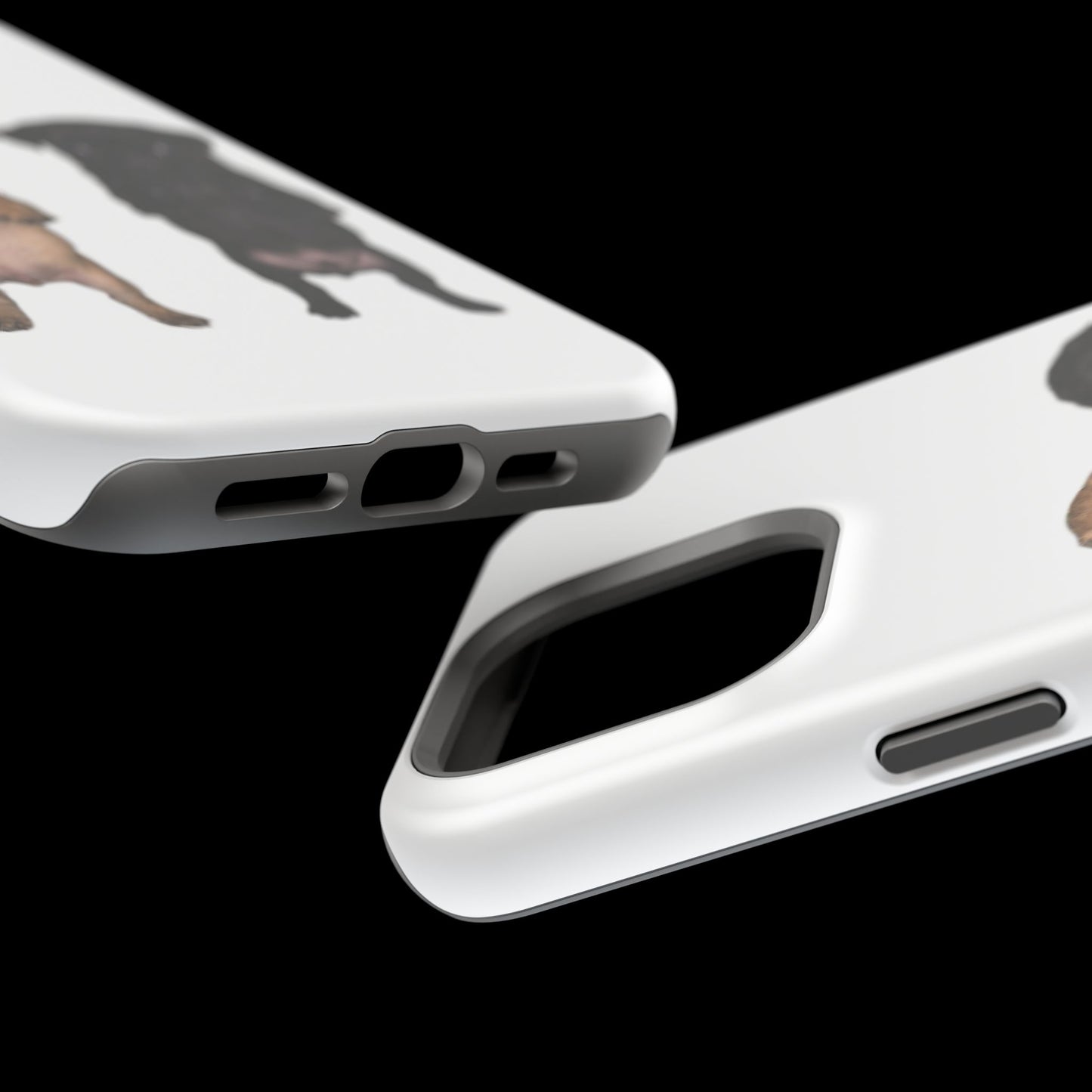 Pug Duo Magnetic Impact-Resistant Phone Case