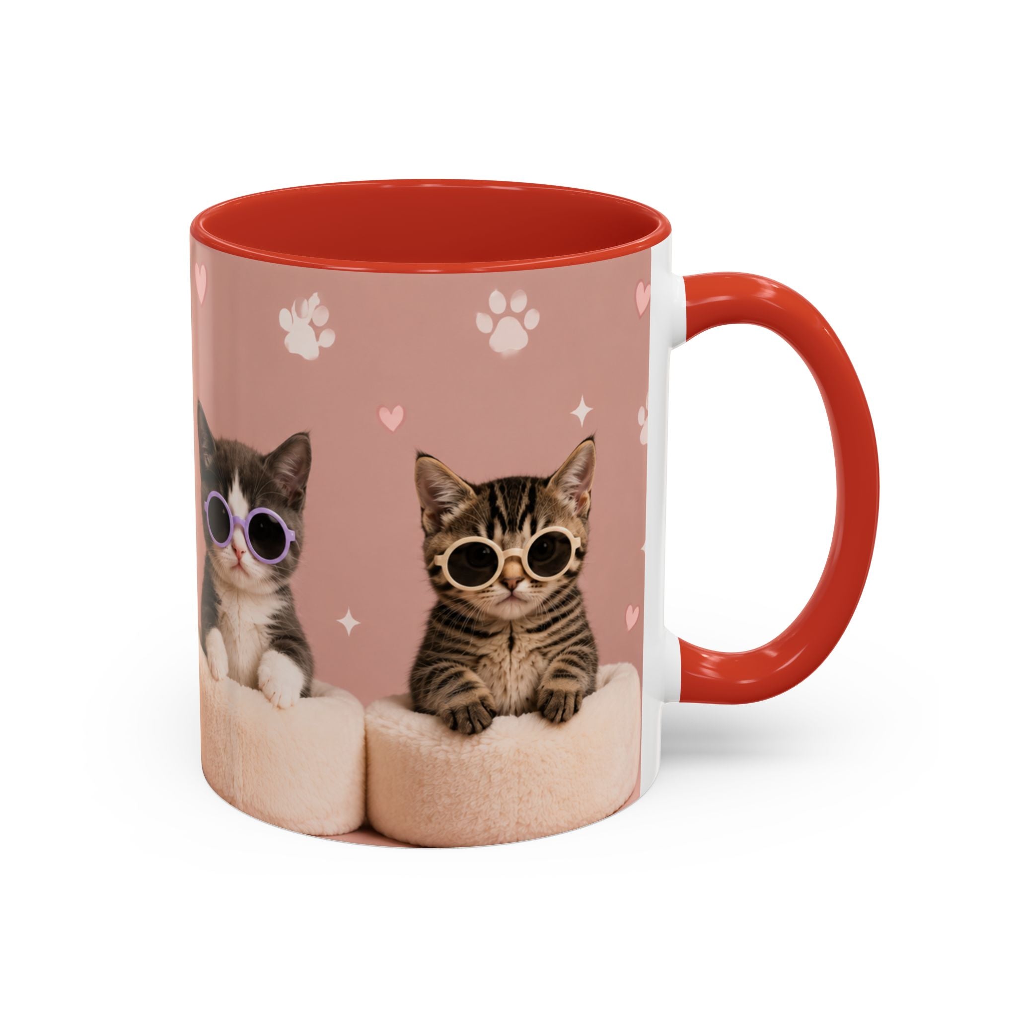 Cute Cat Lovers Coffee Mug - 11 & 15oz - Perfect Gift for Pet Owners