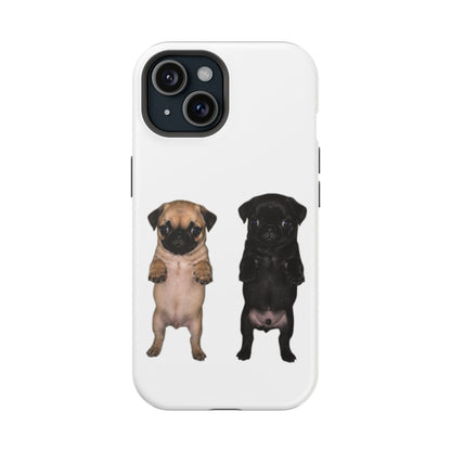 Pug Duo Magnetic Impact-Resistant Phone Case