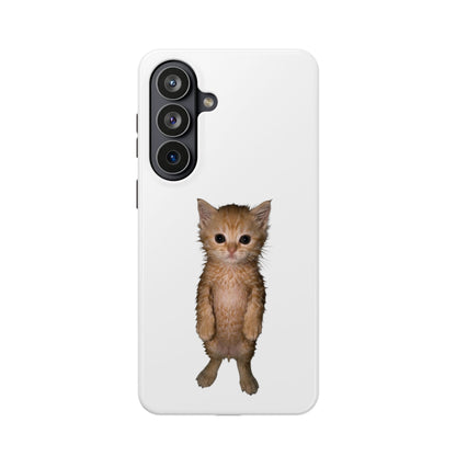 Cute Standing Kitten Magnetic Impact-Resistant Phone Case