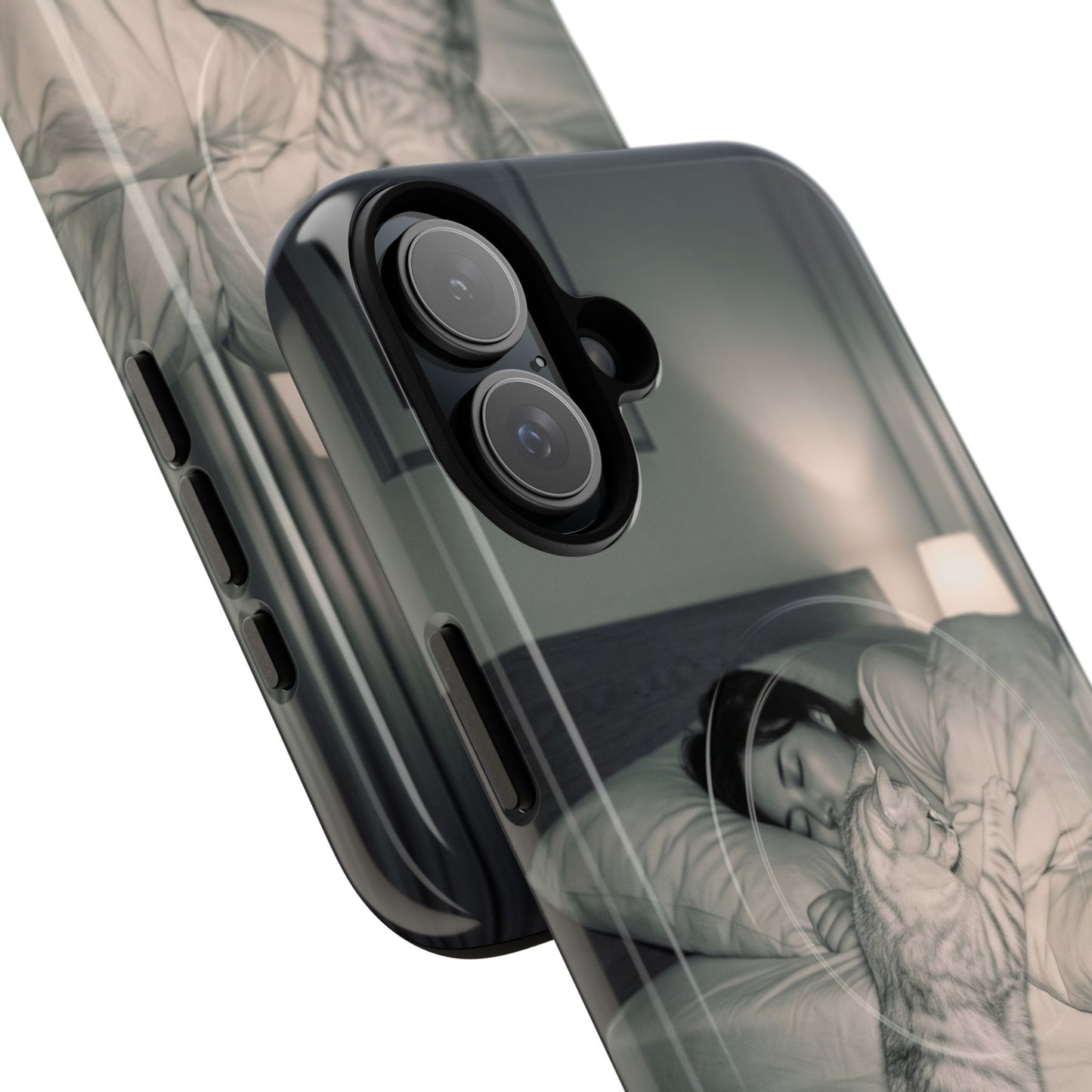 Phone Case ‘Trust Everything You See’ Surreal Sleep Graphic Tough Magnetic Case