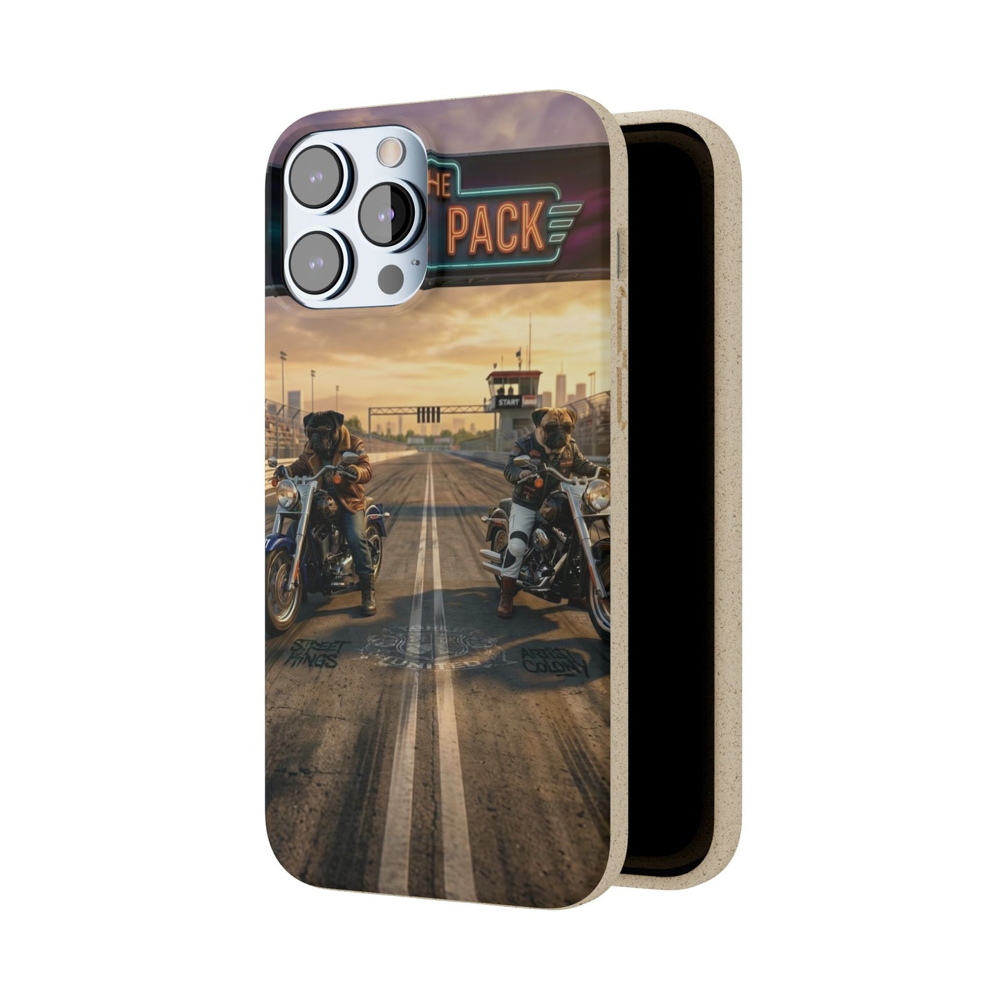 Motorcycle Road Trip Biodegradable Phone Case